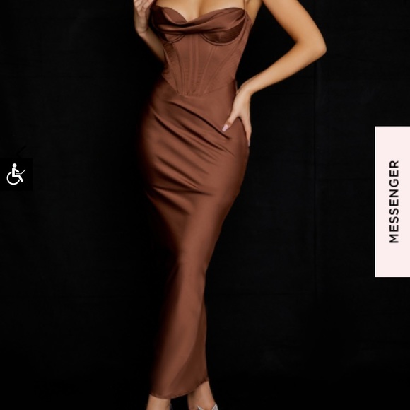 House of CB Dresses & Skirts - House of CB Charmaine dress in brown.